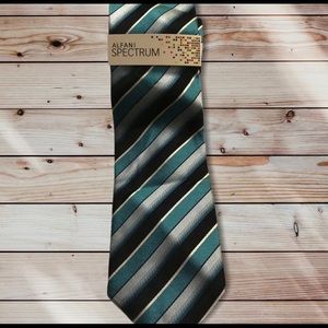 Alfani Spectrum Men's Sydney Stripe Silk Neck Tie